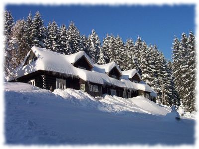 Vaše ubytování Beskydy Visalaje - Rodinná chalupa Beskýdek I v zimě